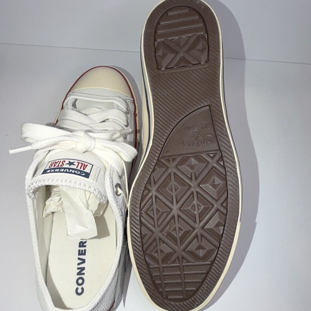 Converse Chuck Taylor All Star Low Top Lace-Up Sneakers White A14237C - Picture 4 of 6
